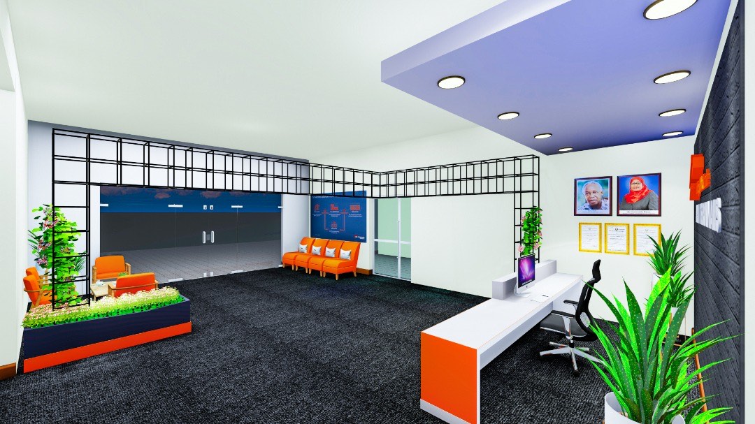Reception Joinery, Bright Pixels