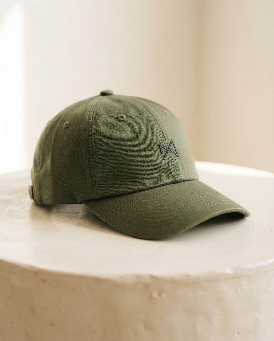 Branded Cap, Bright Pixels