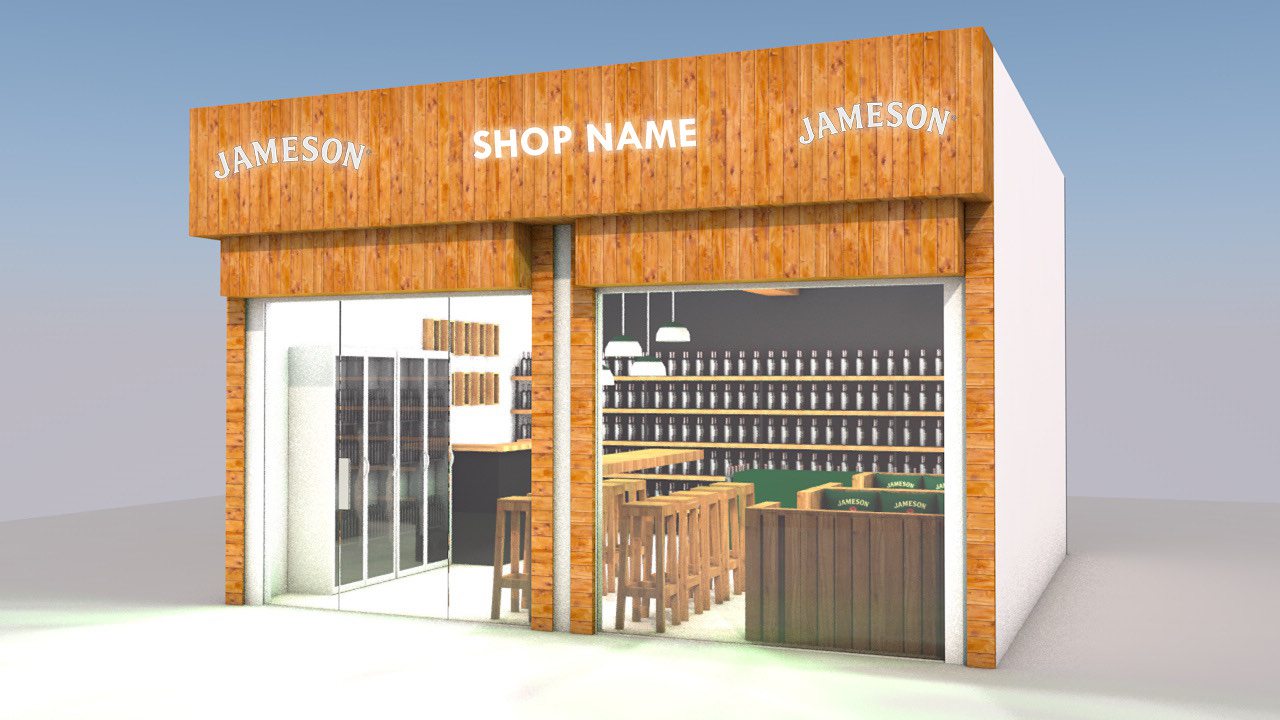 Shopfront Concept, Bright Pixels